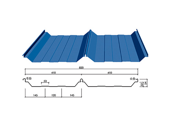 直立鎖縫820屋面系統(tong)
